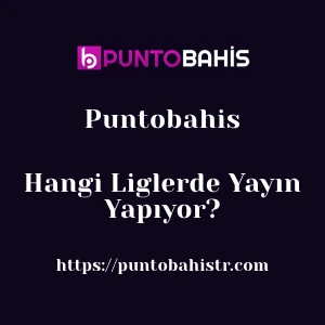 Puntobahis Hangi Liglerde Yayın Yapıyor?